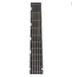 ESP LTD MH-1000NT Bold Binding Black Satin