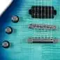 ESP LTD EC-1000T CTM FM Lefthand Violet Shadow