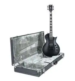 ESP E-II Eclipse Evertune Black Satin