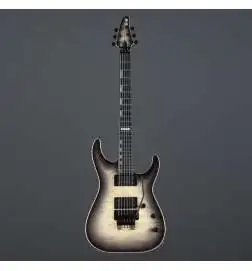 ESP E-II Horizon FR QM Black Natural Burst