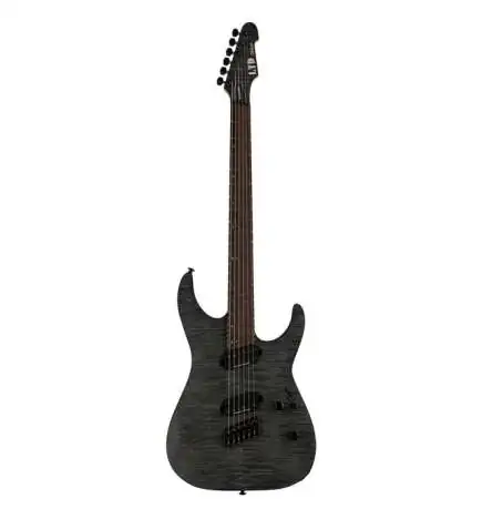 ESP LTD M-1000 Multi-Scale See Thru Black Satin