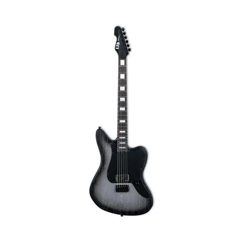 ESP LTD XJ-1 Baritone Silver Blast