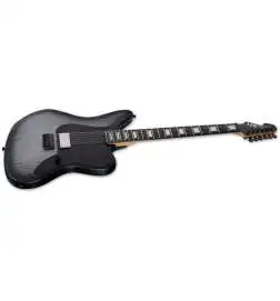 ESP LTD XJ-1 Baritone Silver Blast