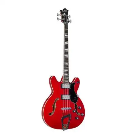 Hagstrom Viking Bass Wild Cherry Transparent