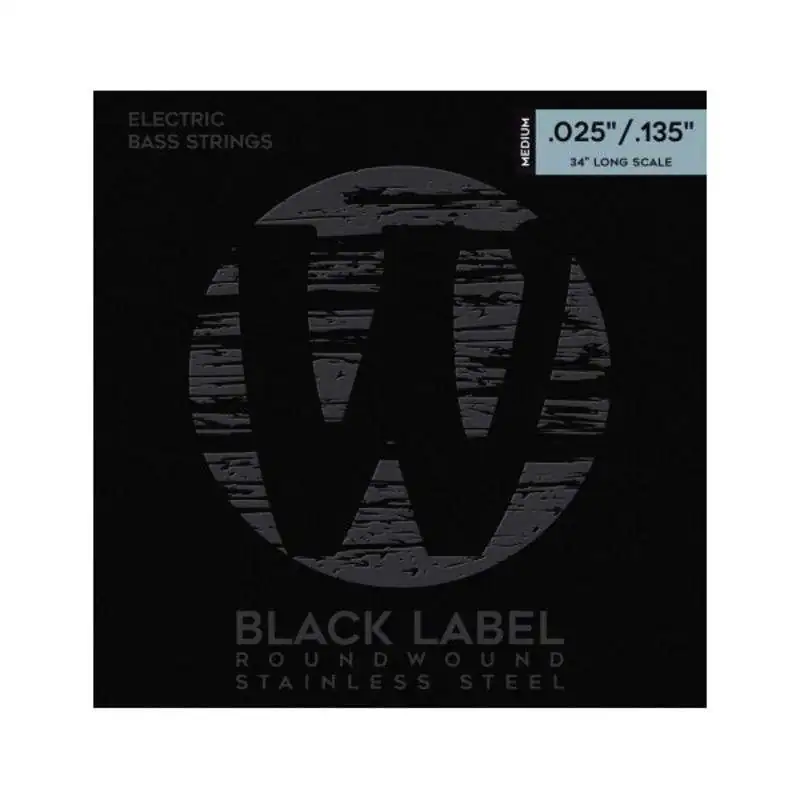 Warwick 40401 Black Electric 6-String Medium 025-135