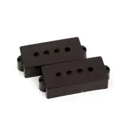 Fender Tampa para captador Precision Bass Preto