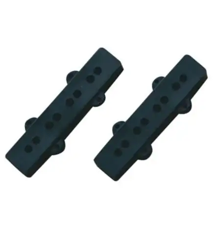 Fender Cubiertas para pastillas Jazz Bass Black