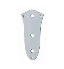 Fender Control Plate 62 Jazz Bass 3-Buraco Cromado