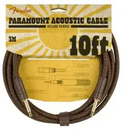 Fender Paramount Acoustic Instrument Cable 3 m