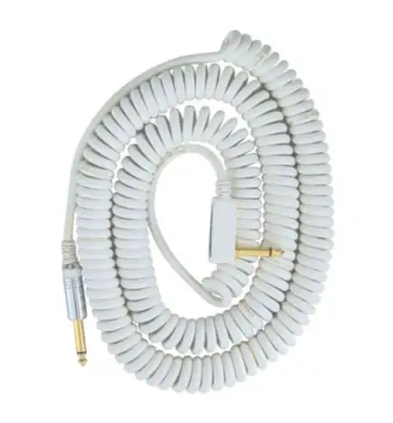 VOX Câble Vintage Coil blanc 9 m