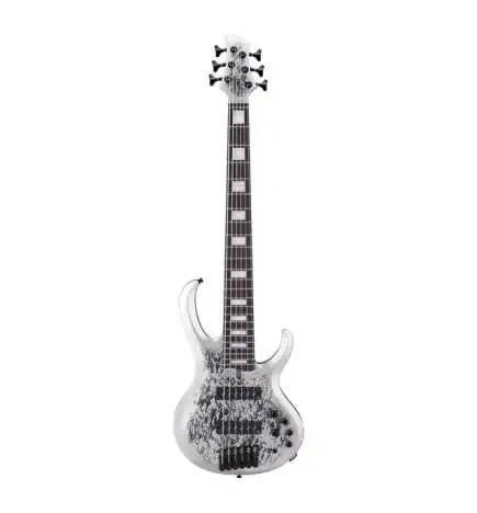Ibanez BTB25TH6-SLM Silver Blizzard Matte