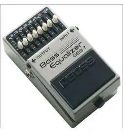 Boss GEB-7 Bass Graphic Equalizer