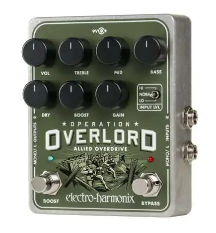 Electro Harmonix Operation Overlord Allied Overdrive