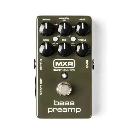 MXR Pedal M81 Bass Preamp