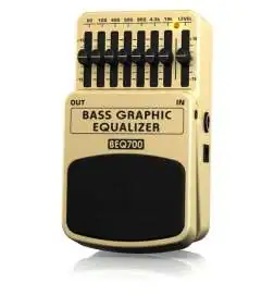 Behringer BEQ700 Bass EQ Pedal