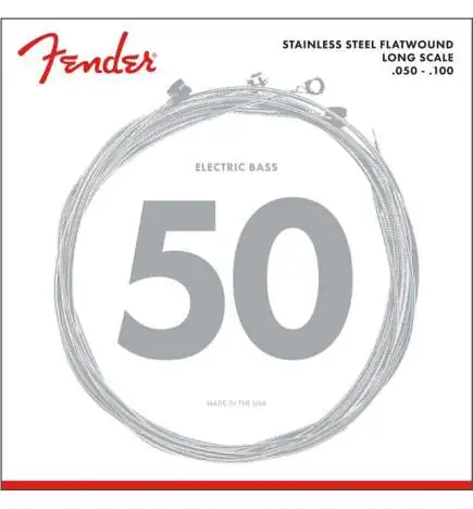 Fender Strings Flatwound 050 100 9050ML stainless steel