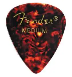Fender Picks 351 Shell medium 12-Pack Classic Celluloid