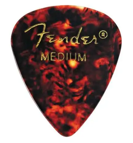 Fender Picks 351 Shell medium 12er Set Classic Celluloid