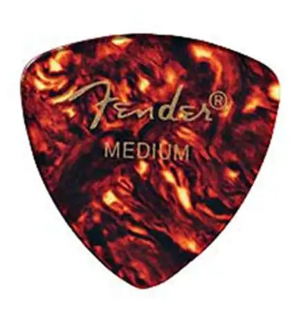 Fender Picks 346 Shell medium 12er Set Classic Celluloid