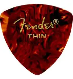 Fender Picks 346 Shell thin 12er Set Classic Celluloid