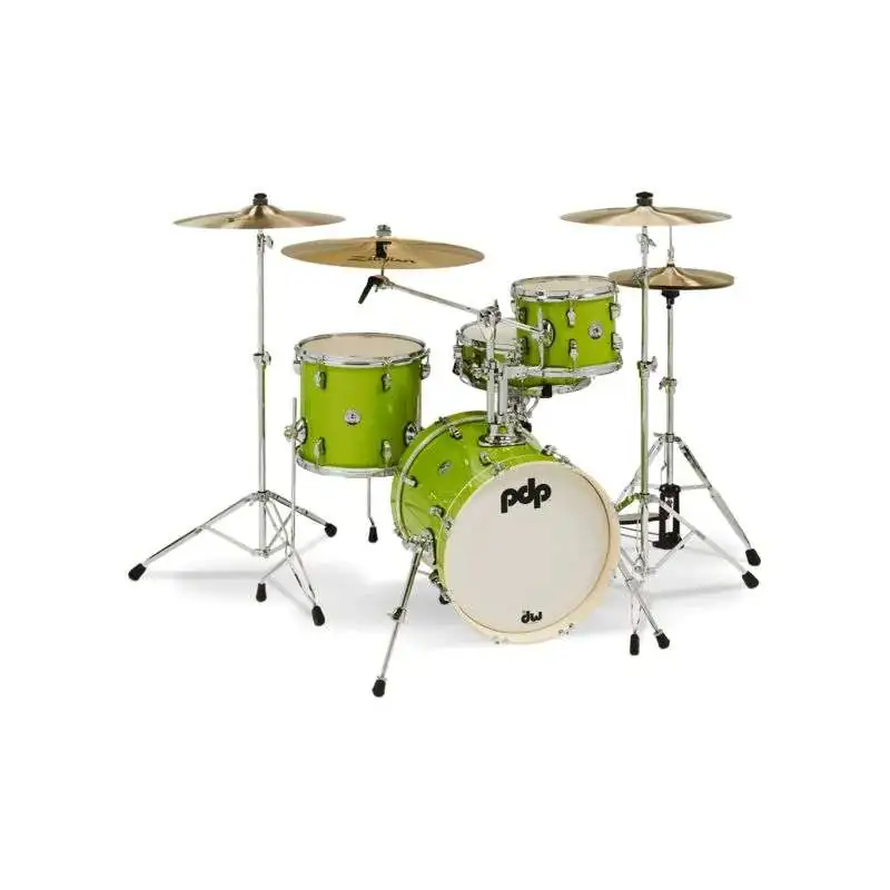 PDP New Yorker Shell Set Electric Green Sparkle
