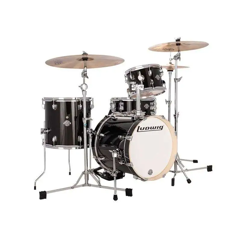 Ludwig LC2791 Breakbeats Shell-Set Black Sparkle Ludwig LC2791 Breakbeats Shell-Set Black Sparkle