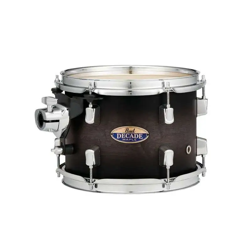 Pearl Decade Maple Tom 8"x7" Satin Black Burst