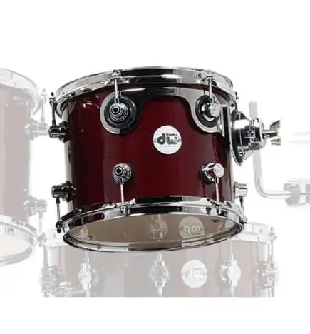 DW Tom Design 8 x7 , Cherry Stain