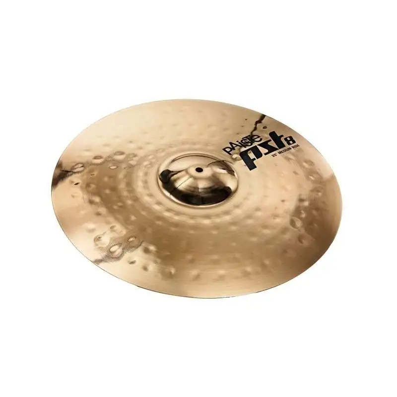 Paiste PST8 Medium Ride 20", finition Reflector