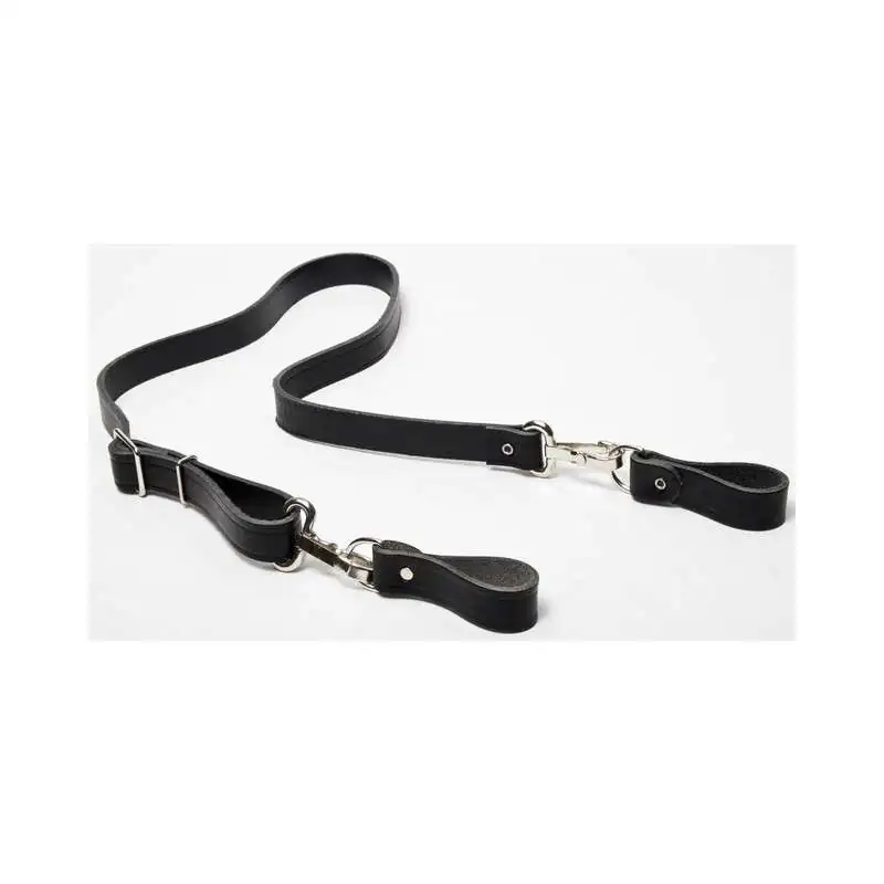 Götz Shoulder Strap, leather, black