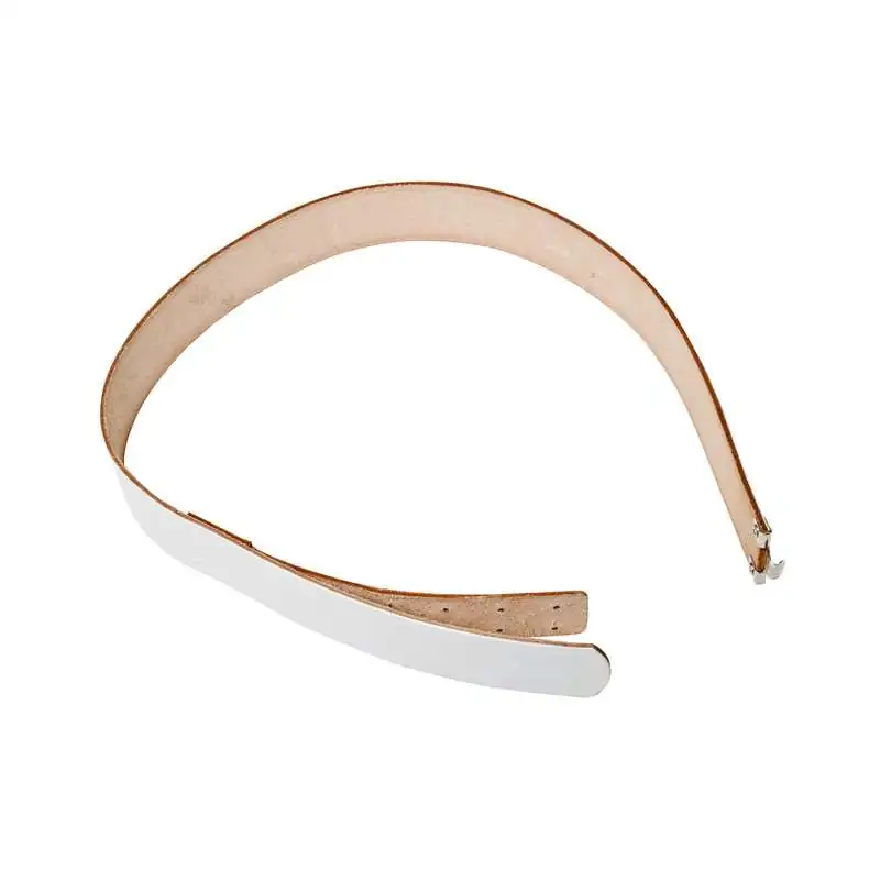 Götz Traílla cuero, blanco, sin cierre, 105cm
