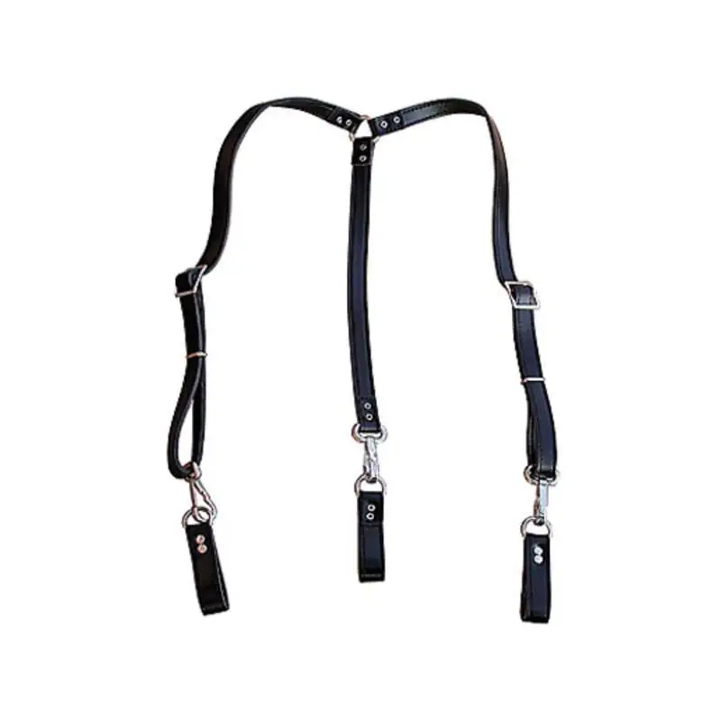 Götz Shoulder Strap, leather, black