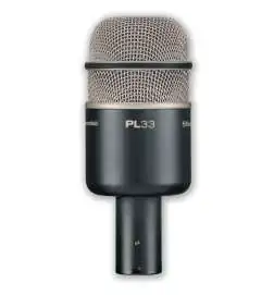 Electro Voice PL33 bas Drum microfoon, dynamisch