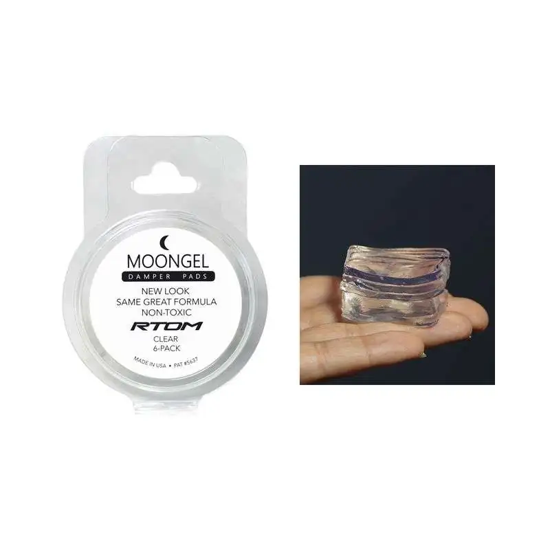 RTOM MoonGel Damper Pads 6-Pack (Clear) RTOM MoonGel Damper Pads 6-Pack (Clear)