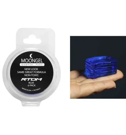RTOM Moongel Damping Pads 6 stuks