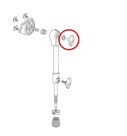 Pearl Flügelschraube UGN-8 2, 2 St.
