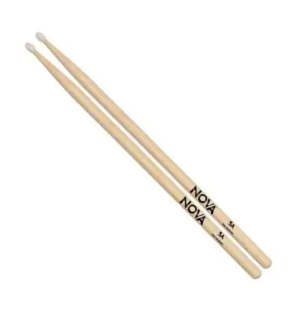 Vic-Firth Baguettes Nova Drum 5AN, olive en nylon