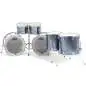 DW Performance Double Bass Shell-Set Chrome Shadow