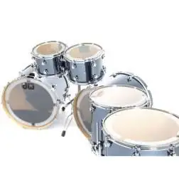 DW Performance Double Bass Shell-Set Chrome Shadow