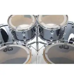 DW Performance Double Bass Shell-Set Chrome Shadow