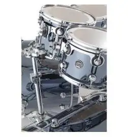 DW Performance Double Bass Shell-Set Chrome Shadow