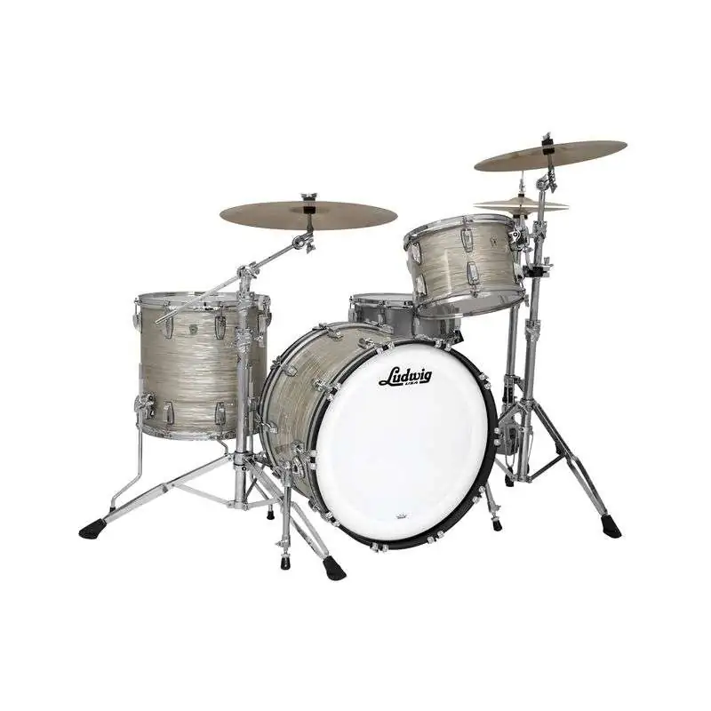 Ludwig Classic Maple Pro Beat Shell Set Olive Oyster