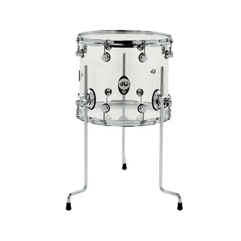DW Design Acryl FloorTom 18"x16", transp. DW Design Acryl FloorTom 18"x16", transp.