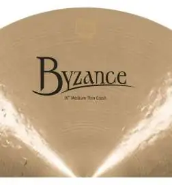 Meinl Byzance Medium Thin Crash 16 B16MTC,Traditional Finish