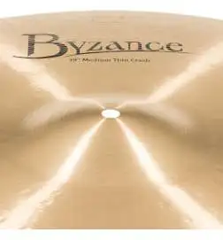 Meinl Byzance Medium Thin Crash 19 B19MTC,Traditional Finish