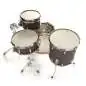 Gretsch Broadkaster Shell-Set Black Satin Flame