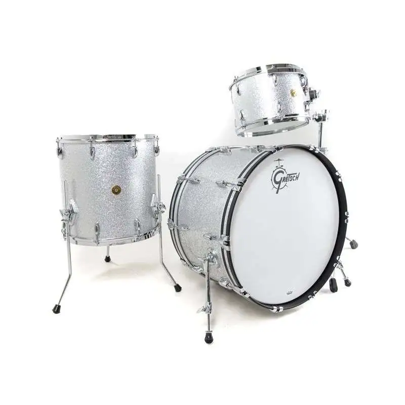 Gretsch Broadkaster Shell Set Nitron Silver Sparkle