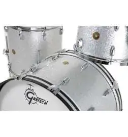 Gretsch Broadkaster Shell Set Nitron Silver Sparkle