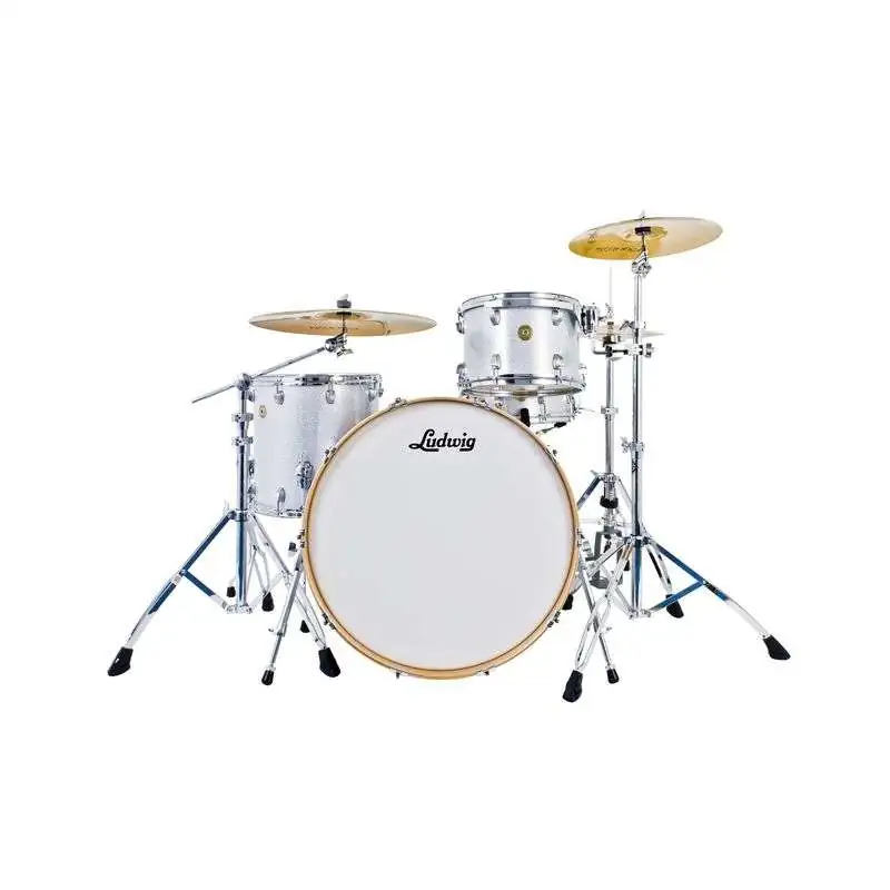 Ludwig Continental 26 4 PC Shell Set Silver Sparkle