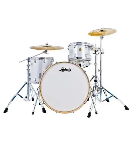 Ludwig Continental 26 4 PC Shell Set Silver Sparkle